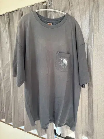 구제 의류 빈티지 Harley-Davidson 그레이 T셔츠 3XL