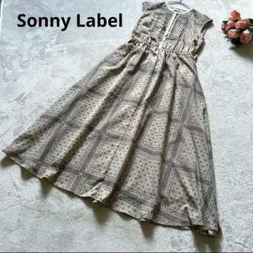 URBANRESEARCH 원피스 베이지 SonnLabel 페이즐리