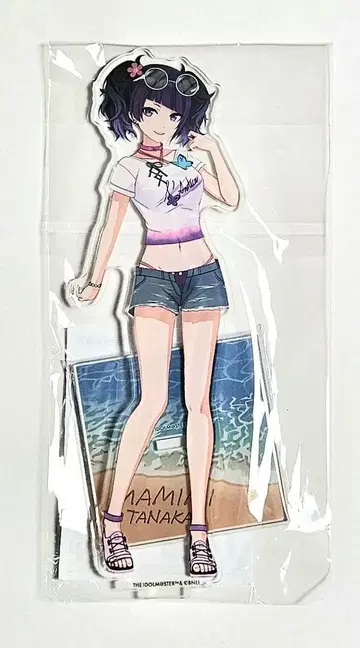 샤니마스 공식 아크릴 스탠드 타나카 마미미 바스크온 샤이니 ver.