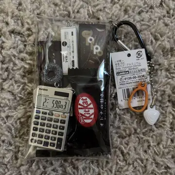 가챠가챠 파우치 가챠 가챠가챠 블랙