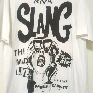 RNA SLANG 오버 사이즈 티셔츠