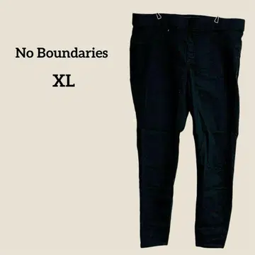 No Boundaries 블랙 스키니 팬츠 XL