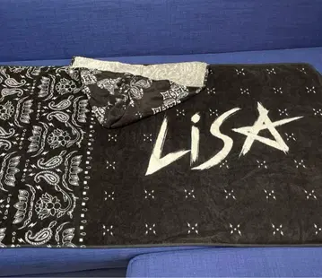LiSA 홍련화 후드 부착 타월
