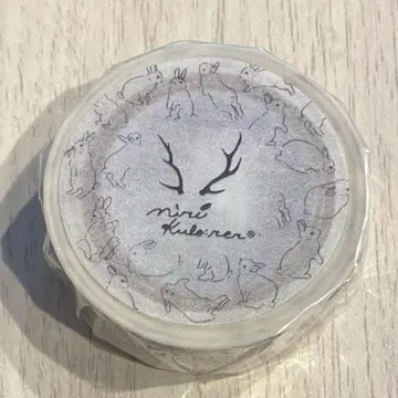 밀리 클로렐 마스킹 테이프 RABBIT 토끼 토끼 토끼