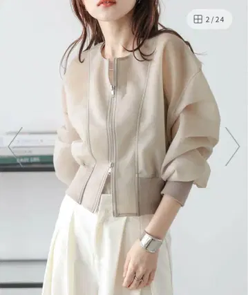 더블 업 시어 자켓