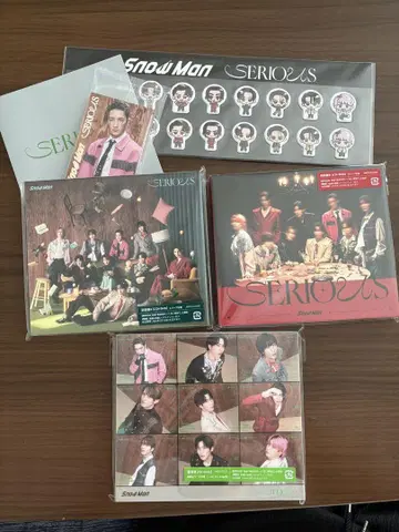 SNOW MAN SERIOUS 3 형태