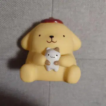 헤이세이 레트로 산리오 팬시 메이트 폼폼푸딩 소프트 비닐