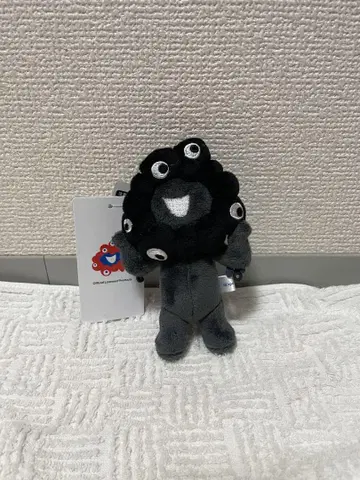 만박 미야쿠미야쿠 블랙 카라비너 포함 봉제 인형 스탠딩 참