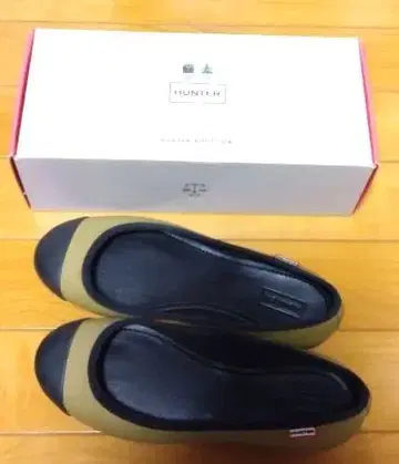 HUNTER 헌터 레인 주스 23.0cm 라이트 올리브