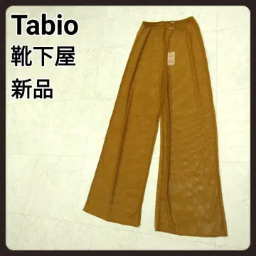 Tabio 타비오 양말 튤 와이드 레깅스 M-L 새상품