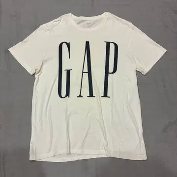 GAP 갭 티셔츠 빅 로고 빅 로고 화이트 L