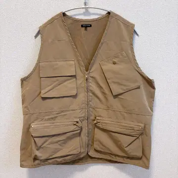 FREAK'S STORE 낚시용 조끼 M 베이지 아웃도어