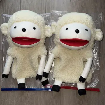 새상품급 라무 군 퍼펫 2개 세트