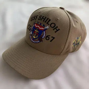 새상품급 미 해군 함정 스쿼드론 햇 CG67 USS SHILOH