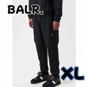 BALR. 카고 팬츠 블랙 XL 트레이닝 의류 헬스장 아웃도어