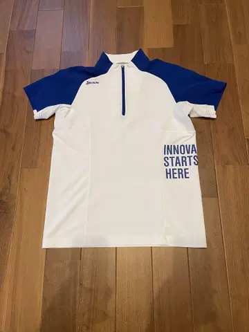 Srixon 데상트 하프 지퍼 모크넥 셔츠 L