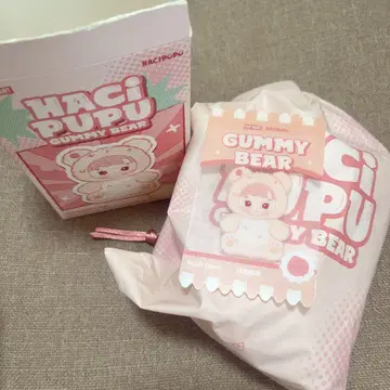 POPMART HACIPUPU Gummy Bear 피치 하치푸