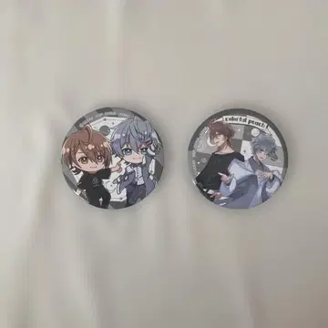 우리 & 히로 캔 배지