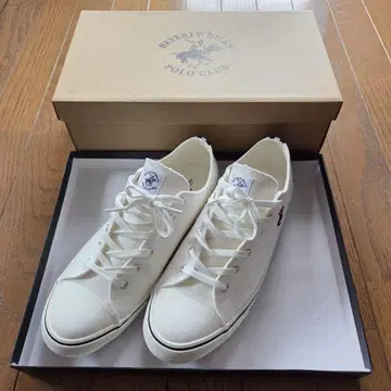 BEVERLY HILLS POLO CULB 스니커즈 화이트 폴로