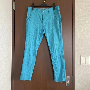 St ANDREWS 스카이블루 스트레이트 팬츠