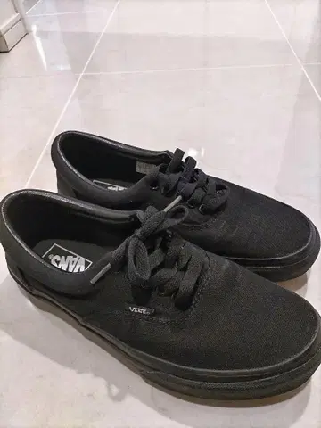 VANS 남성용 스니커즈 블랙 26cm