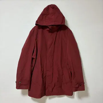 Eddie Bauer 마운틴 후드티 후드 부착 빨간색 남성용 M 사이즈