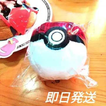 포켓몬 코메다 커피점 소파 패턴 원단 몬스터 볼 키링
