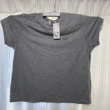 T2CLASSIC 그레이 티셔츠 2XL 눈 자수