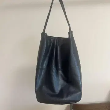 블랙 소가죽 백