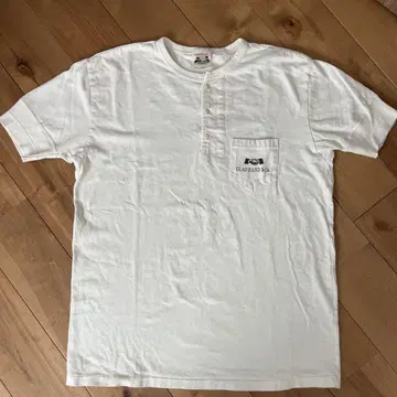 GLAD HAND & Co. 헨리넥 티셔츠 L 화이트