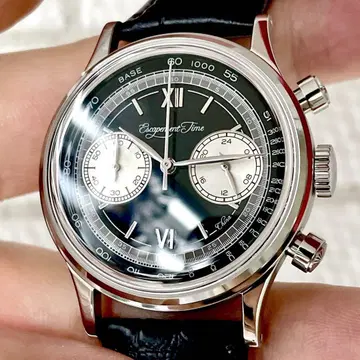컨디션 최상 Escapement time vk64 블랙 퍼란마리 손목시계