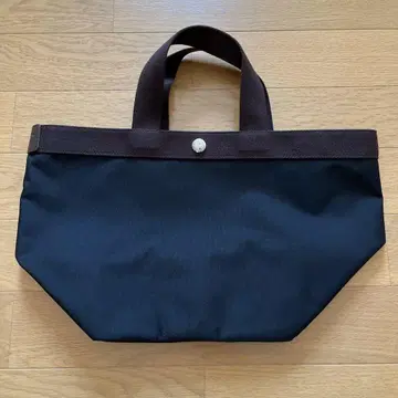 에르베샤 펠리에 보트형 토트백 느와르 모카