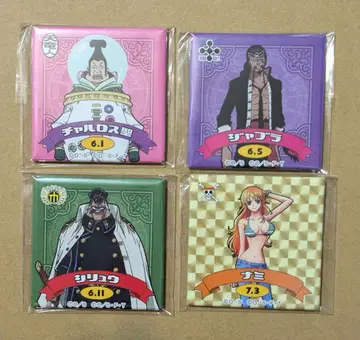ONEPIECE 해피 벌스데이 마그넷 4개 세트