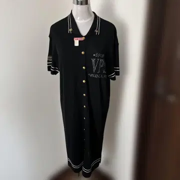 스포츠 스타일 블랙 반팔 롱 가디건
