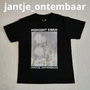 MIDNIGHT SWAN 티셔츠 블랙 카토 신고 쿠사나기 츠요시 얀체