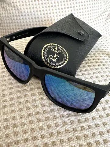 레이밴 RAYBAN 블루 미러 렌즈 RB4165 JUSTIN