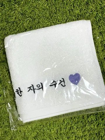 BTS 진 JIN RUNSEOKJIN 투어 혜택 타월 코얀