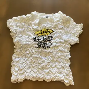 super YAYA 화이트 티셔츠