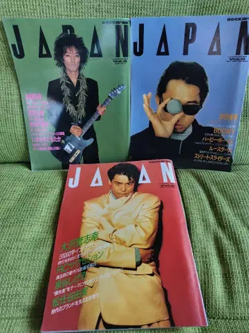 록킨온 재팬 제5호, 제6호, 제8호 1987년, 1988년