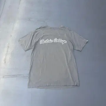 00s Electric cottage 로고 우라하라 반팔 티셔츠 티셔츠