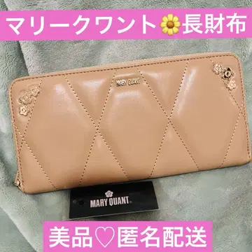 마리콴트 장지갑 베이지