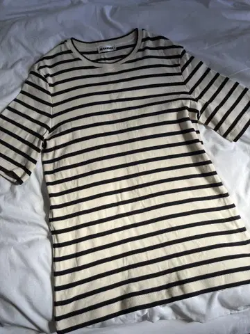 JIL SANDER+질 샌더 플러스 보더 티셔츠