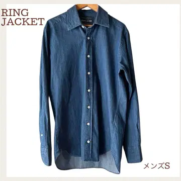RING JACKET Salon de GW 데님 셔츠 남성용 S