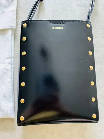 새상품급 질 샌더 얽힌 스터드 숄더 백 미니
