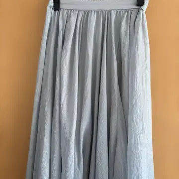 Lily Brown 롱 스커트 광택 시어 스커트