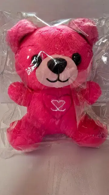 S2 Noeul 봉제 인형(마젠타 베어)