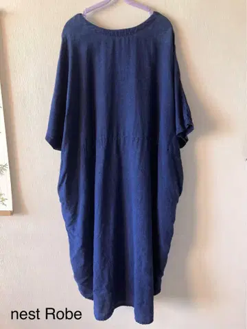 nest Robe 데님 린넨 원피스