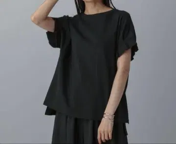 글로벌 워크 MATINEE LINE 냉감 턱 슬리브 반팔 T