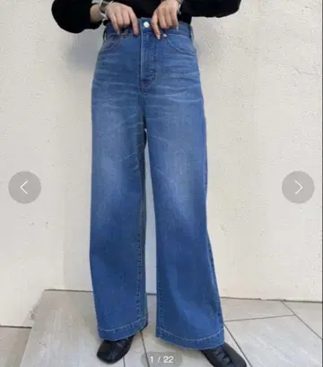 차오패닉 티피 스타일업 배기 데님 M