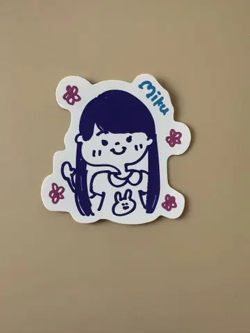 노기자카46 이치노세 미쿠 NOGI CAFE 노기 카페 랜덤 스티커